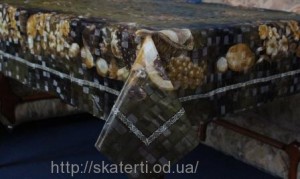 Скатерть силиконовая 120х165см(3501/3)