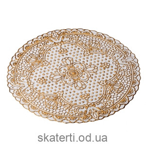 Красива серветка на стіл мала 38см (23WG)