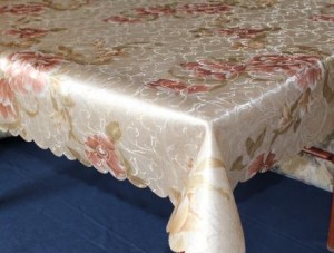Скатерть тканевая ЛЮРЕКС 110х150см (2711)