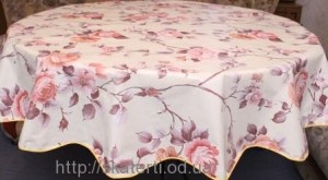 Скатерть на основе Volna круг 150см(3117/7)
