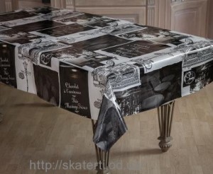 Скатерть ЛАМИНАТ 110х140см(2886/17)