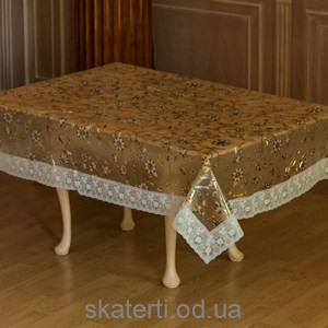 Силіконова скатертина з малюнком Frost 120х150см(339/3)
